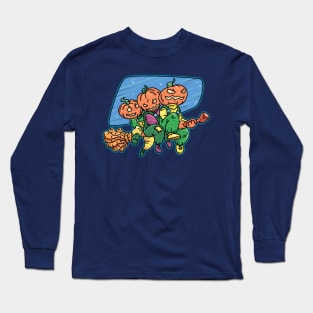 three pumpkins Long Sleeve T-Shirt